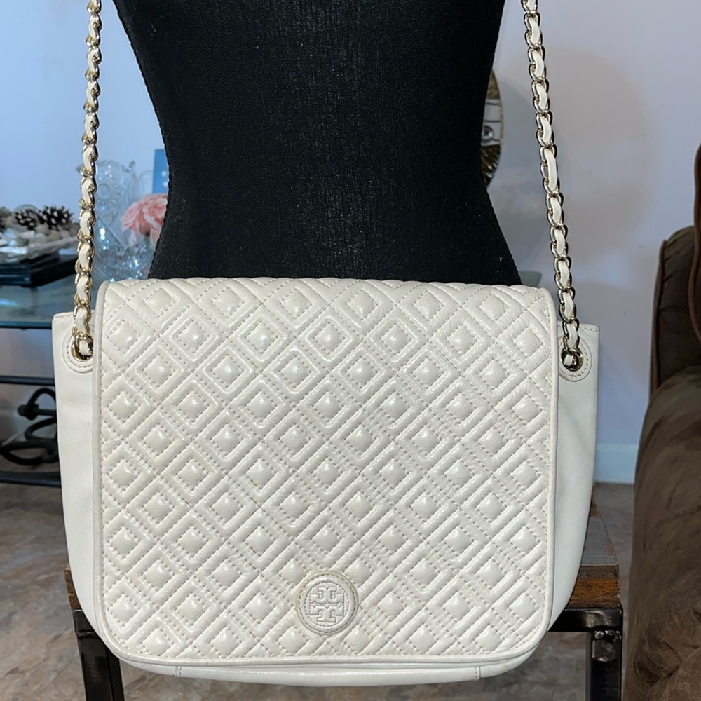 Tory Burch Marion Quilted Leather Shoulder Bag